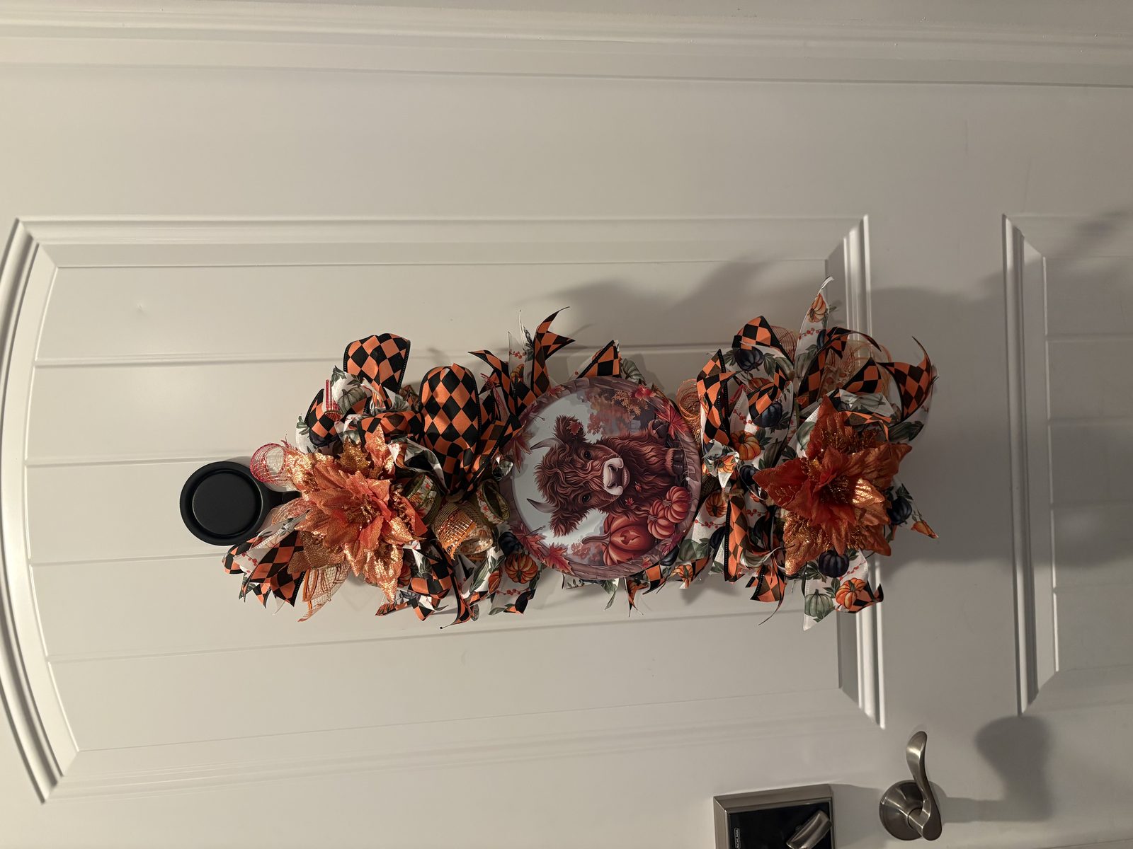 Halloween swag decoration