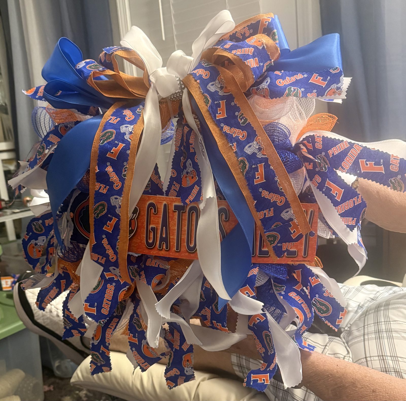 Florida Gators football wreath